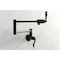 Kingston Brass KS4105DFL Wall Mount Pot Filler, Oil Rubbed Bronze KS4105DFL - alternate 2
